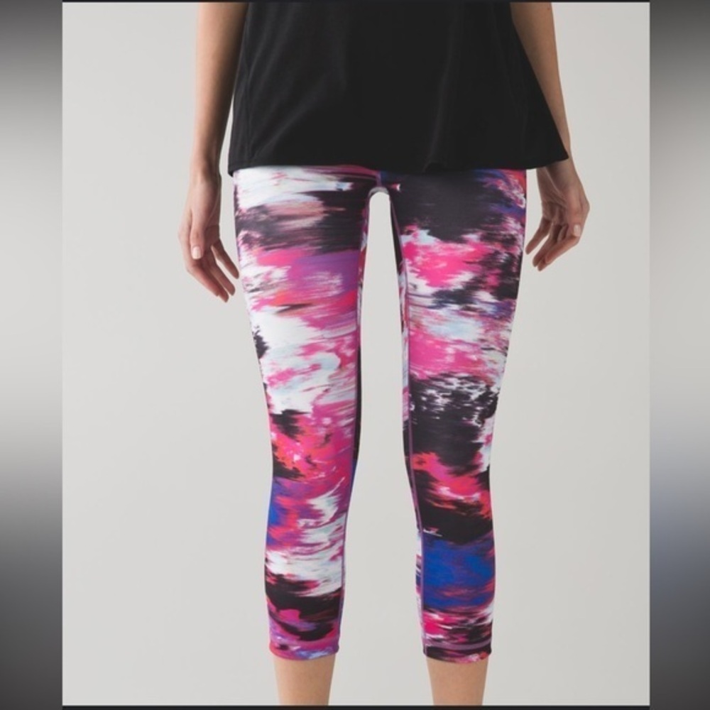 Colorful Abstract Print Leggings